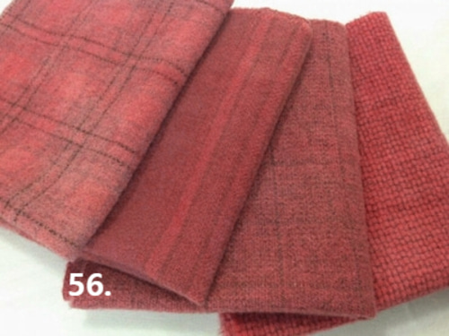 [56]빈티지 손염색 Wool 100% 조각모음(마지막1세트)