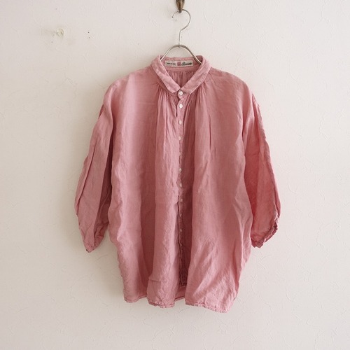 [30%할인]당일발송&gt;&gt;﻿ [vintage] Brocante 핑크 캔버스 리넨 그란 셔츠 2  ​    ﻿