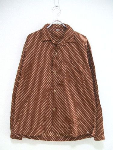 깜짝할인!!! ﻿[vintage]45rpm 데칸 브라운 셔츠  ​